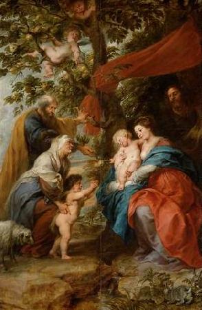 Peter Paul Rubens Holy Family under the Apple Tree Spain oil painting art